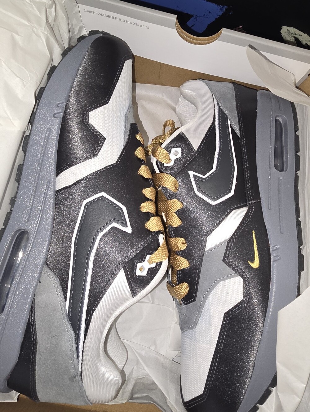 Nike Air Max 1 'Low Poly - Big Head Mode' sneakers Mens Size 11